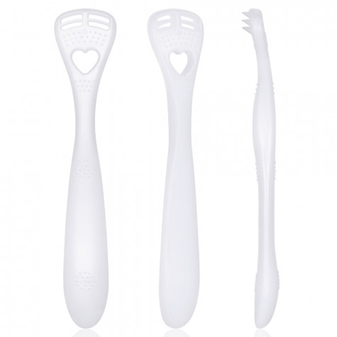 Скребок для языка Revyline Soft, белый