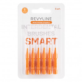 Ершики межзубные Revyline Smart, размер 1 оранжевые, 6 шт.