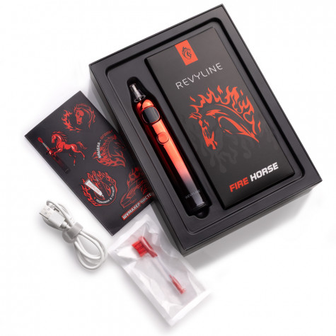Электрическая звуковая зубная щетка Revyline RL 095 Special Color Edition Fire Horse